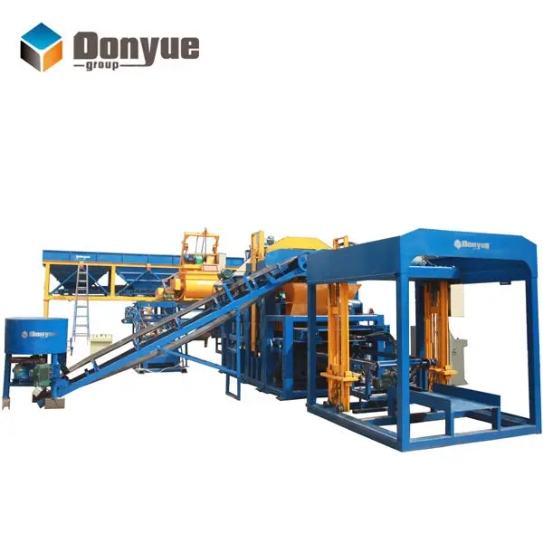 Construction Equipment Building Material Machinery Brick Making QT 10-15 Hollow Block Making Machine Price — image 4