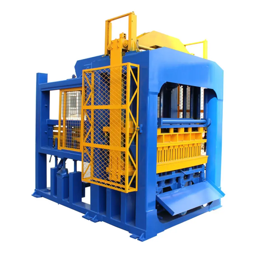 Construction Equipment Building Material Machinery Brick Making QT 10-15 Hollow Block Making Machine Price — image 5
