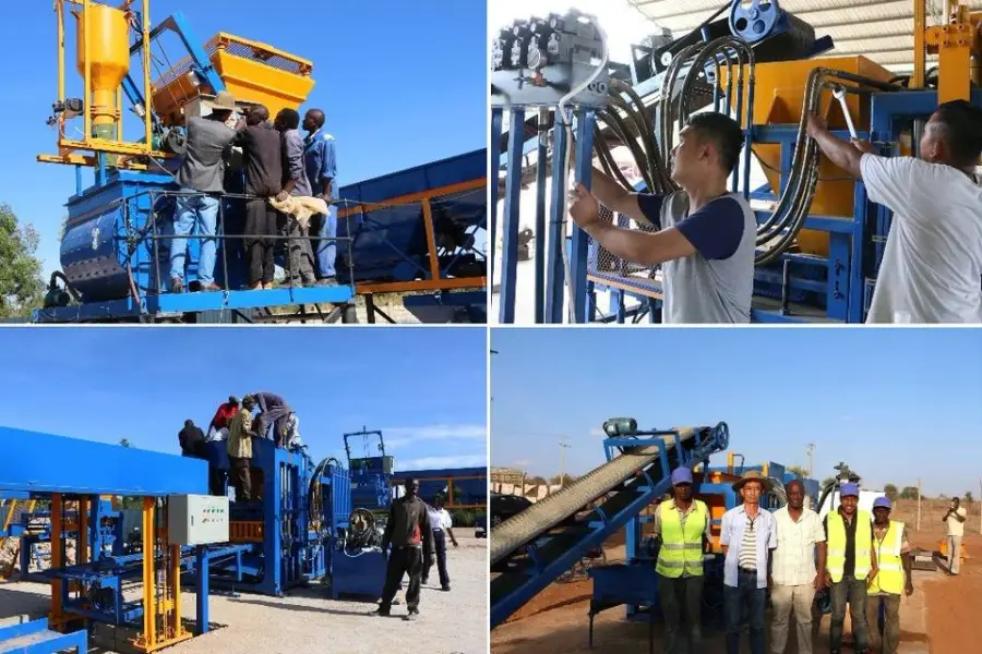 Automatic Block Making Machine QT 12-15 Cement Brick Making Machine Price — image 5