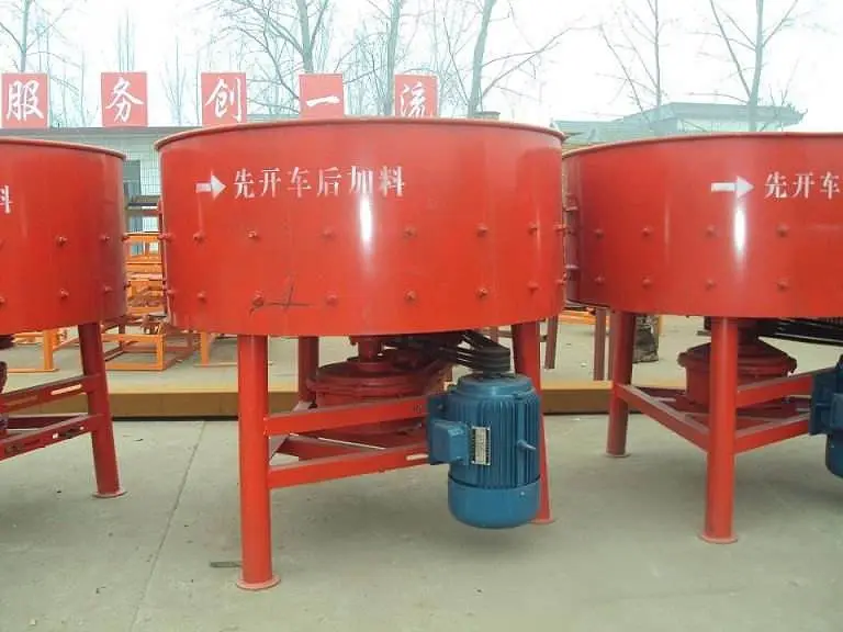JD350 Hollow Solid Paver Curbstone Brick Block Material Mixer — image 3