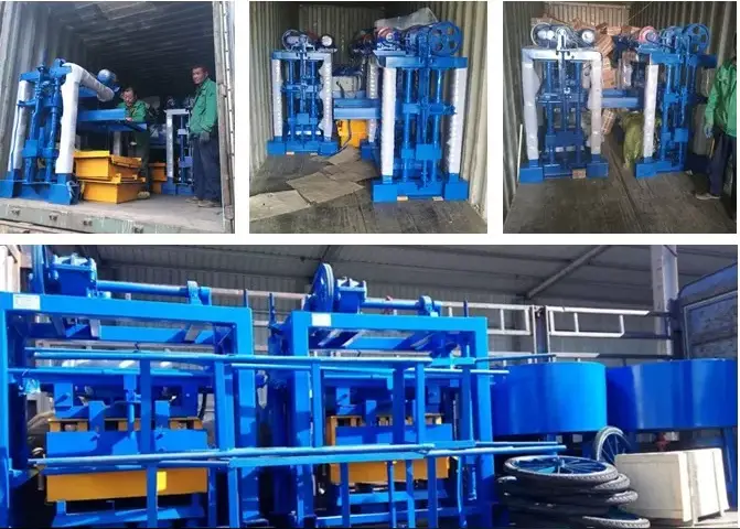 Qt40-2 Manual Concrete Brick Making Machine Popular Profitable Small Projects Hollow Brick Production — image 3