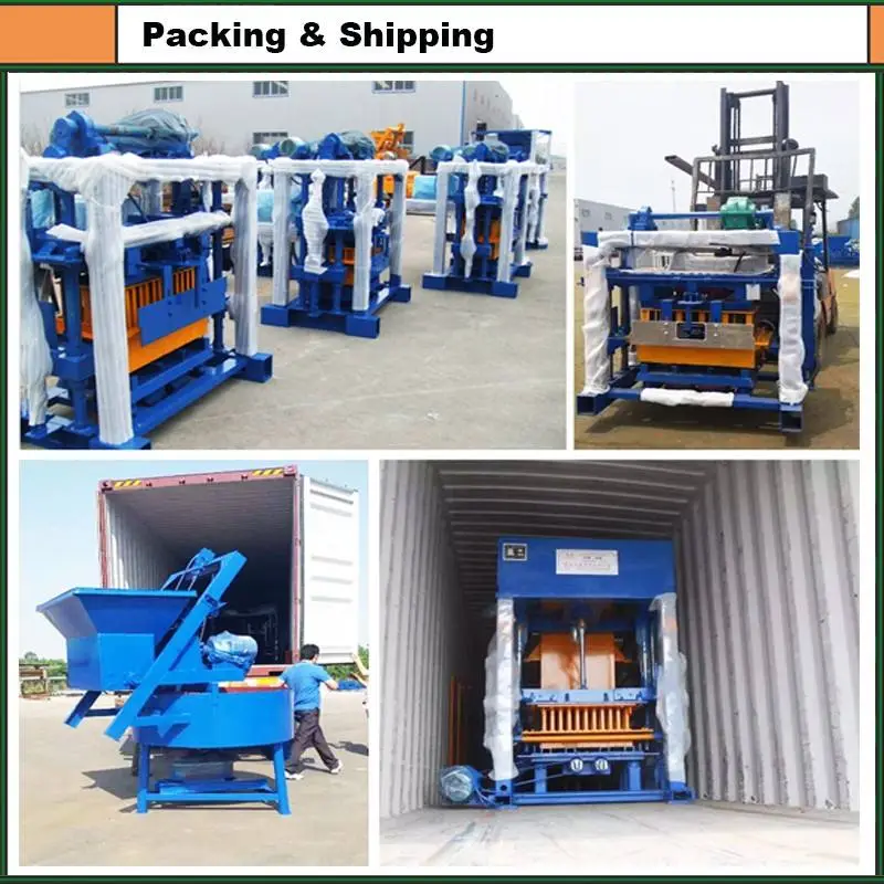 Qt40-2 Manual Concrete Brick Making Machine Popular Profitable Small Projects Hollow Brick Production — image 5