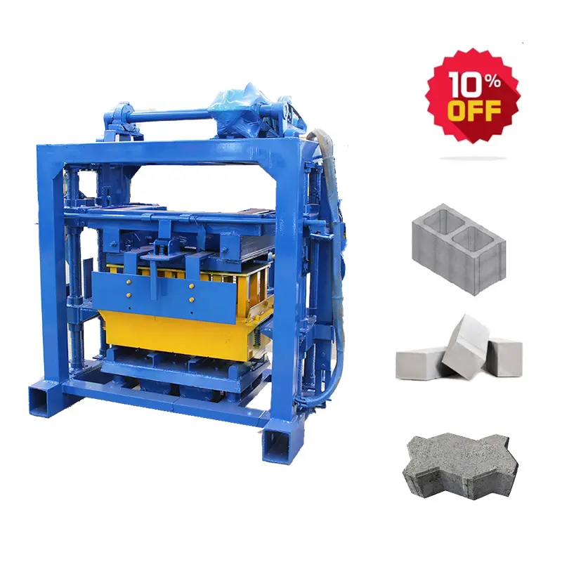 Small Scale Industries Block Machine QT40-2 Online Shopping Lowest Price — image 6