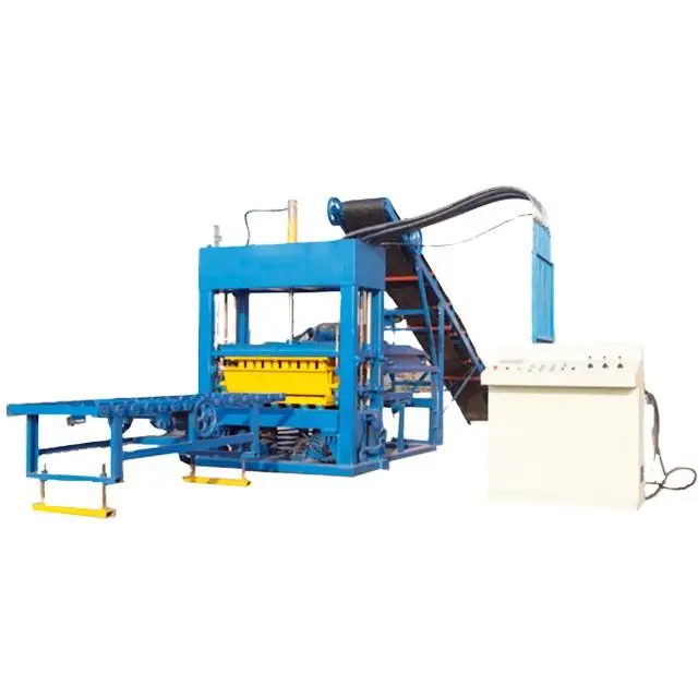 Concrete Hollow Block Brick Making Manufacturing Machine /Interlock Block Molding Machine — image 7