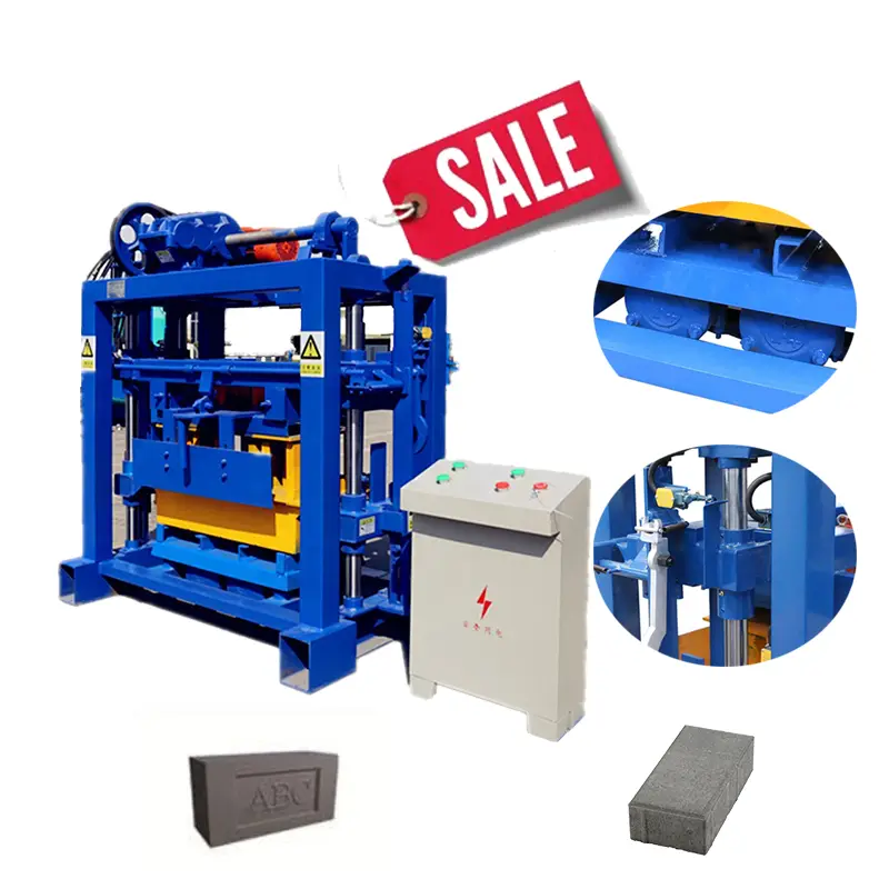 Mini QT40-2 Block Machine for Small Family Business Automatic Diesel Hollow Block Price — image 3