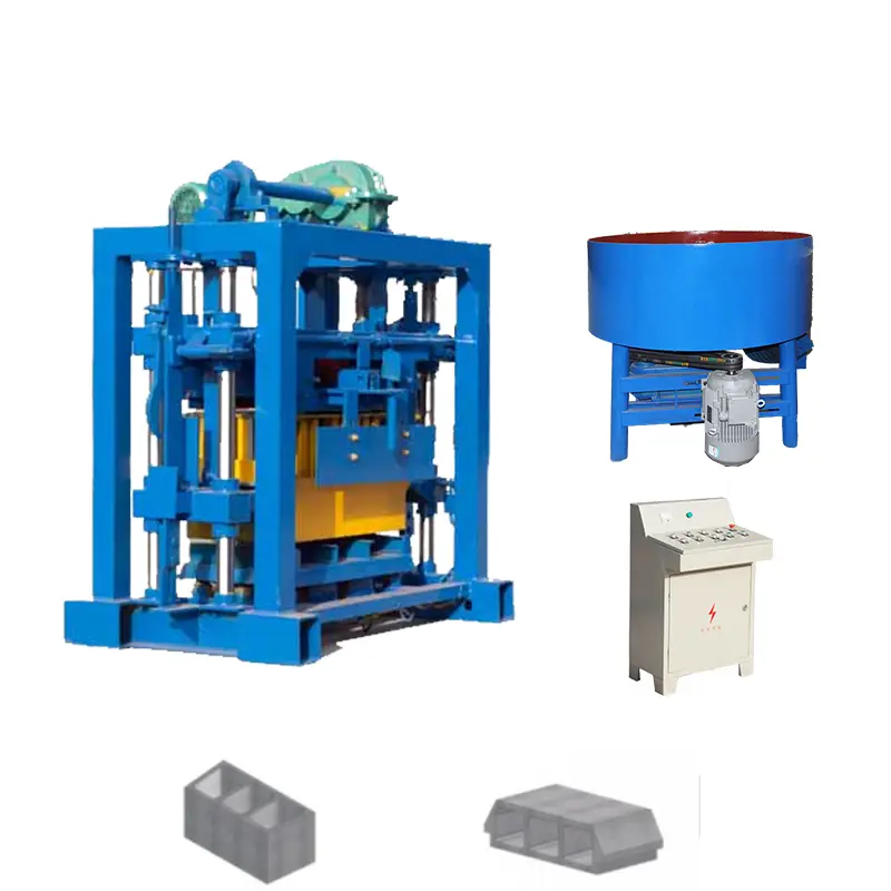 Mini QT40-2 Block Machine for Small Family Business Automatic Diesel Hollow Block Price — image 6