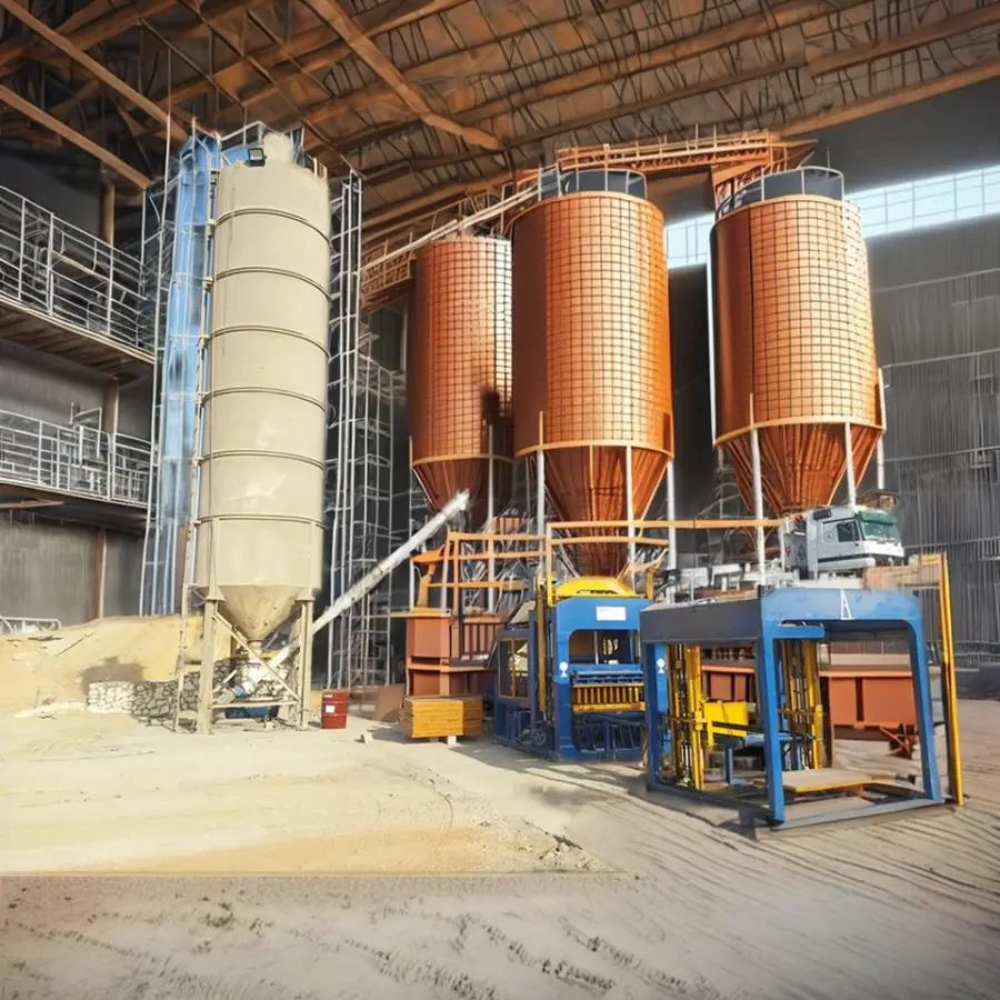 High Quality QT 10-15 Fully Automatic Hydraulic Concrete Block Making Machine Focused Cement Bricks Production Core Engi — view 1