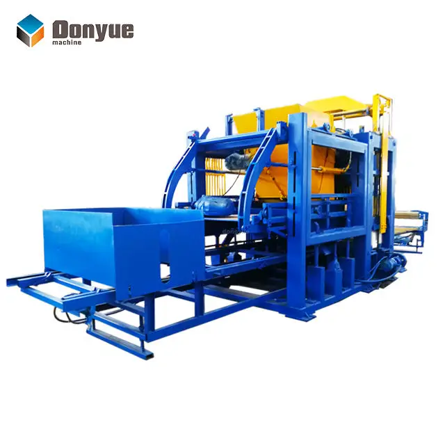 Professional QT10-15 Cement Brick Making Machine Automatic Construction Building Block Equipment New 220V Engine PLC Sand — image 4