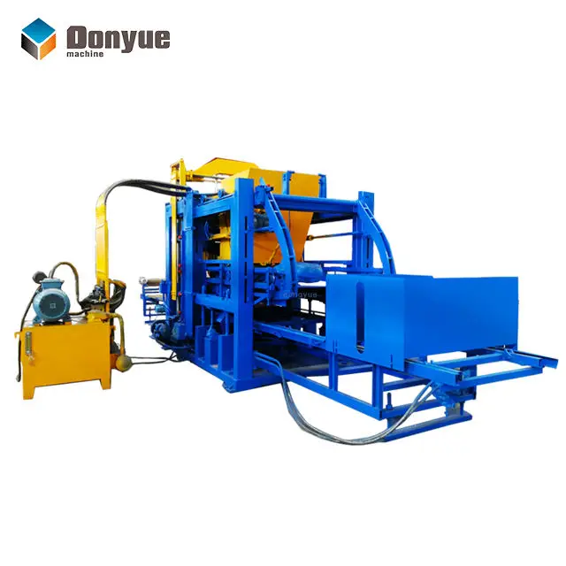 Professional QT10-15 Cement Brick Making Machine Automatic Construction Building Block Equipment New 220V Engine PLC Sand — image 5