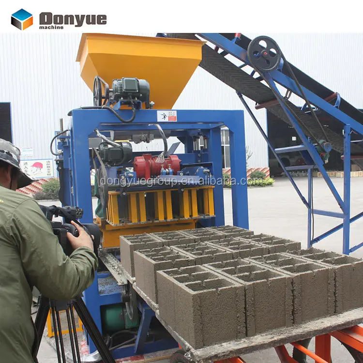 Block Making Machineqt4-24 Interlocking Brick Making Machine Price for Sale — image 3
