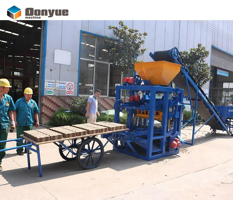 Block Making Machineqt4-24 Interlocking Brick Making Machine Price for Sale — image 4