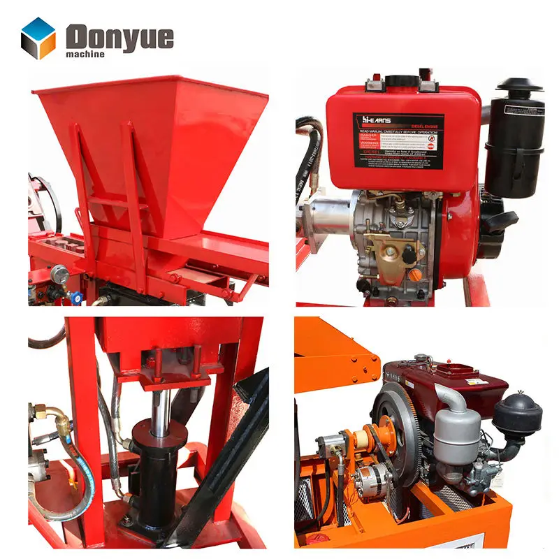 Small Brick Making Machine Clay Interlocking Brick Block Machine Manual Brick Making Machine — image 6