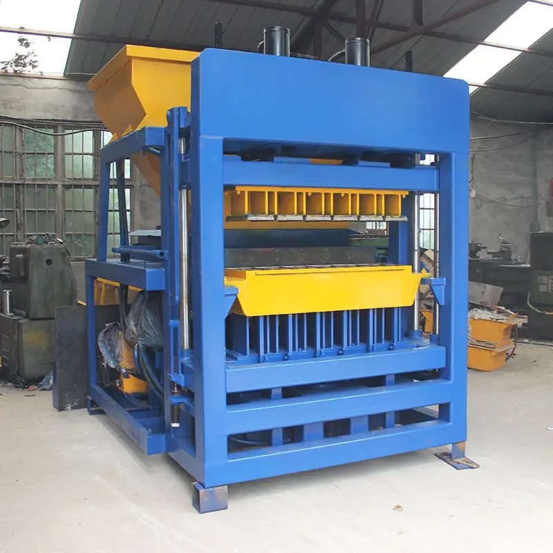 Hydraulic Clay Mud Soil Interlocking Brick Making Machine DY6-10 — image 3