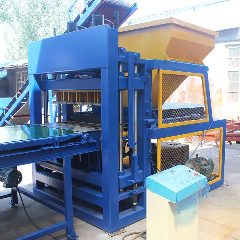 Hydraulic Clay Mud Soil Interlocking Brick Making Machine DY6-10 — image 5