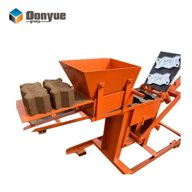 QTS2-40 China Clay Brick Making Machine Interlocking Brick Making Machine Price — image 3