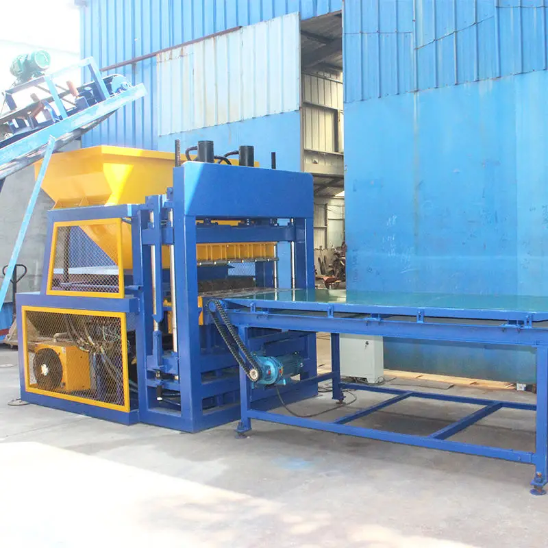 Hydraulic Clay Mud Soil Interlocking Brick Making Machine DY6-10 — image 7