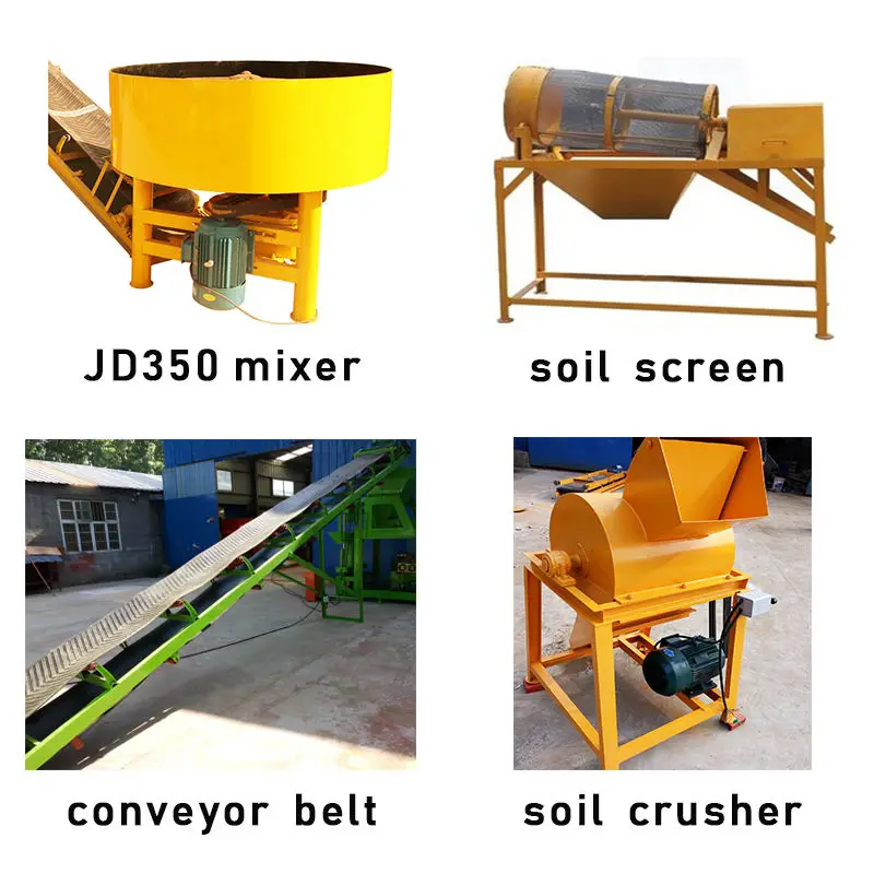 Wholesale QTS1-25 Clay Earth Hand Press Interlocking Brick Making Machinery — image 7