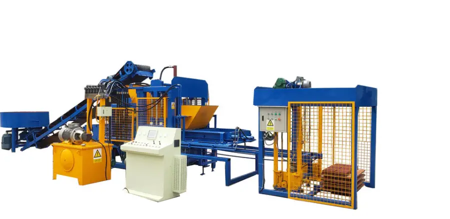 New Business Ideas Invest Fly Ash Hempcrete Brick Machines qt 4-15 Automatic Hydraulic Press Machine — image 4