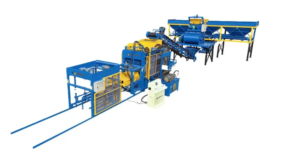 German Technology Qt6-15 Blocks Automatic Brick Making Machine for Sale — image 4