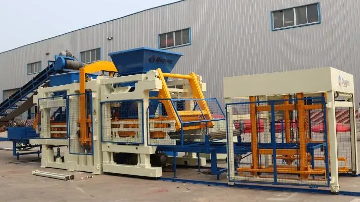 Hydraulic Station Cement Hollow Brick Laying Tools Diesel Powered Hollow Block and Paving Block Making Machine in Kenya — image 4