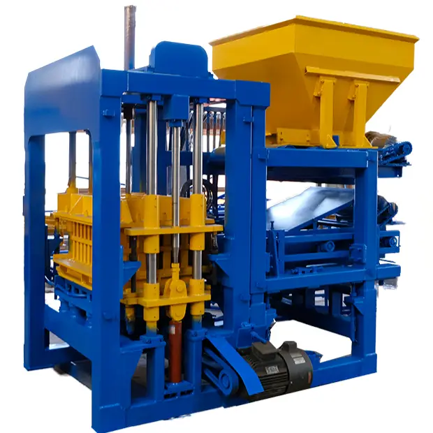 Famous QT4-15 Brick Making Machine China Mini Block Making Machine Esay to Start up Business — image 4