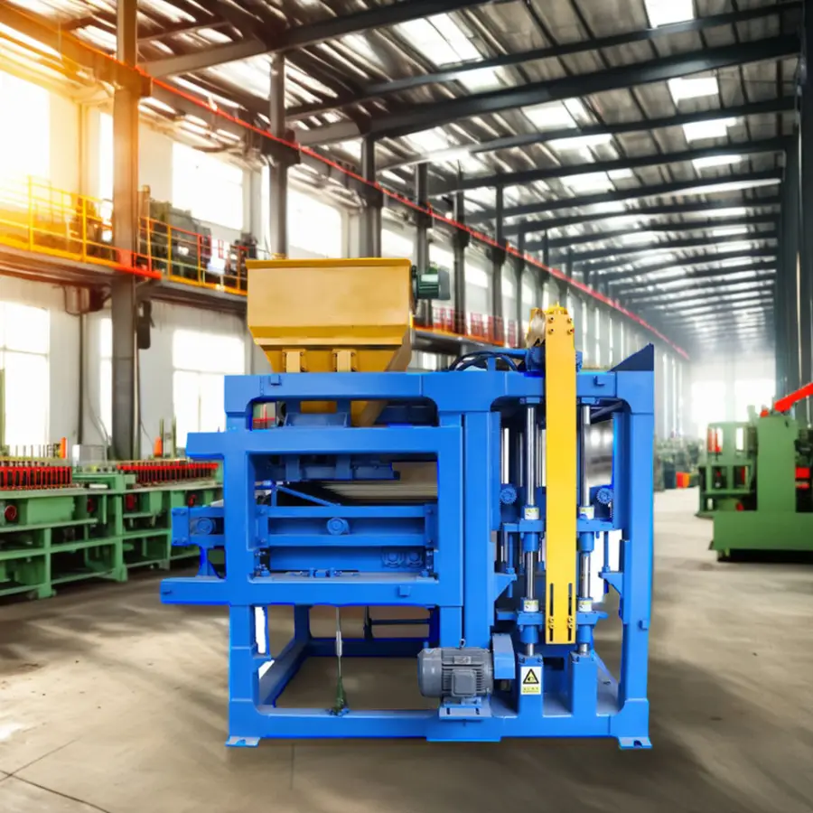 Automatic Industrial Fly Ash Brick Making Machine Hydraulic Pressure Diesel-Powered for Manufacturing Plants Available f — view 1