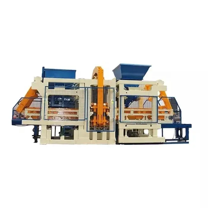 Manufacturer QT10-15 Automatic Concrete Cement Block Making Machine for Construction Industries Solid Hollow Paver Block — view 1