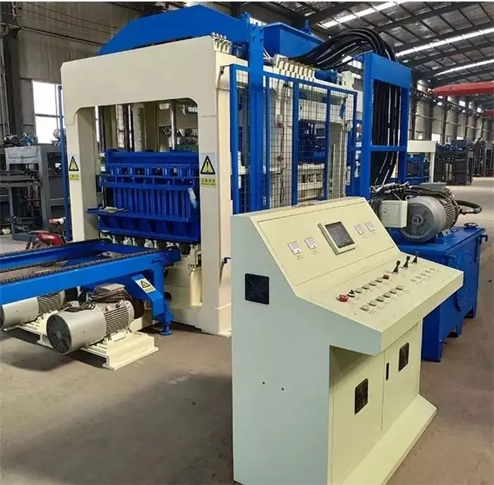 Manufacturer QT10-15 Automatic Concrete Cement Block Making Machine for Construction Industries Solid Hollow Paver Block Factory — image 4