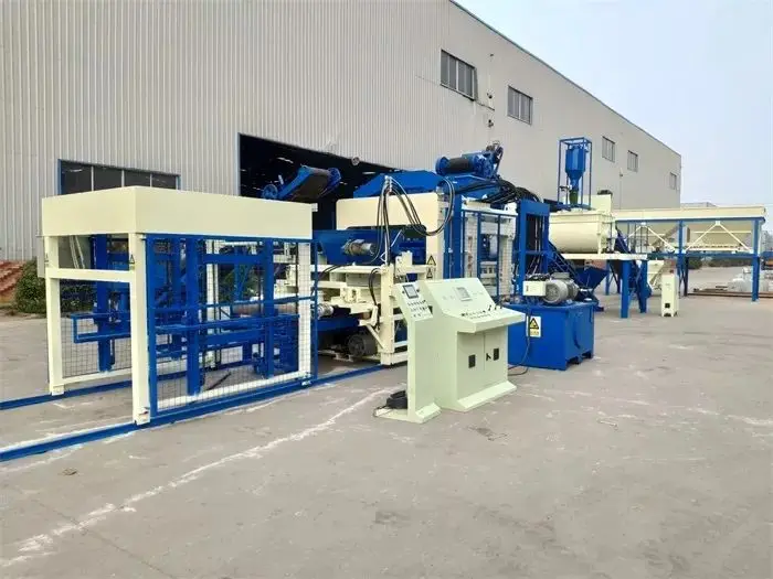 Manufacturer QT10-15 Automatic Concrete Cement Block Making Machine for Construction Industries Solid Hollow Paver Block Factory — image 7