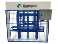 QT4-16 Fully Automatic Cement Hollow Interlock Paving Hydraulic Concrete Block Making Machines for Making Concrete Blocks — image 4