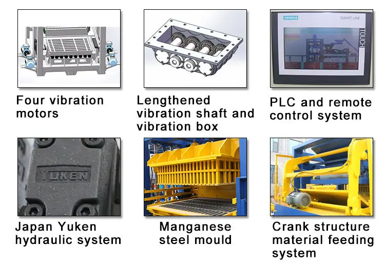 Qt 8-15 Large Non-burning Automatic Hydraulic Brick Machine Factory Direct Sales Speed Delivery(h) — image 6