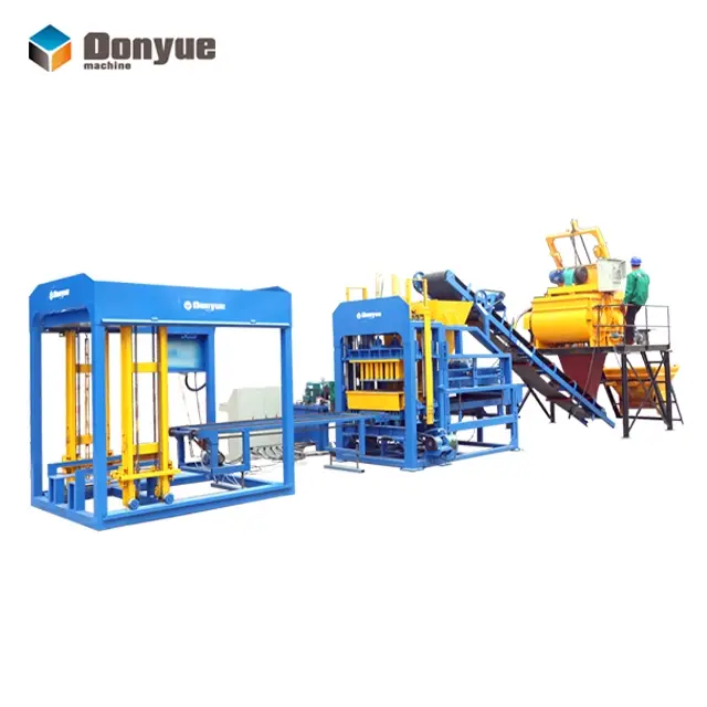 Hot Sale QT 4-15 Automatic Concrete Block Making Machine in Uzbekistan — image 6