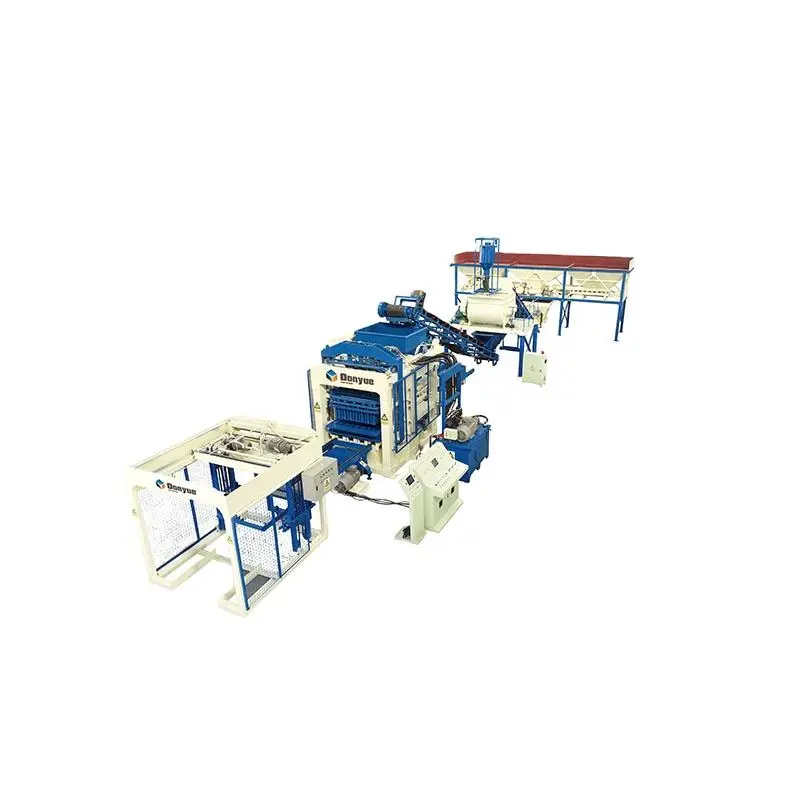 High Strength and Productivity QT12-15 Brick Making Machine Fully Automatic Cement Hollow Brick Making Machinery with Two Year w — image 3