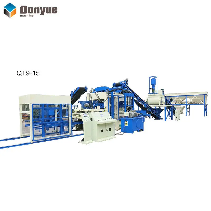 Automatic Block Manufacture Machine Brick Machine De Fabrication De Brique in Africa — image 3