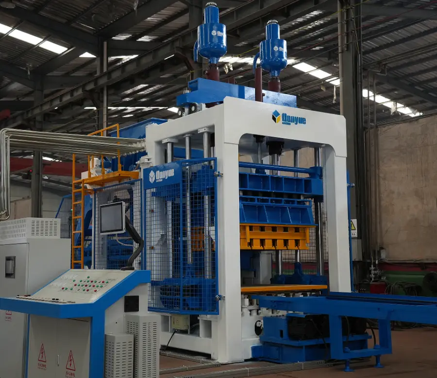 New Designed QT18-15 Fully Automatic Industrial Concrete Block Making Machine Hydraulic Press Brick Machine in Mexico — image 6