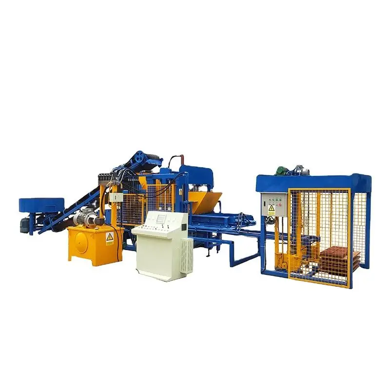 Hot Sale QT 4-15 2023 Hot Sales and After-sales Time of One Year Concrete Block Making Machine Automatic(H) for Business — view 1