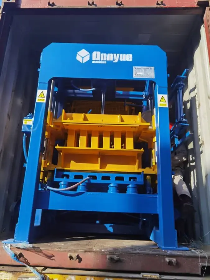 Hot Sale QT 4-15 2023 Hot Sales and After-sales Time of One Year Concrete Block Making Machine Automatic(H) for Business — image 6