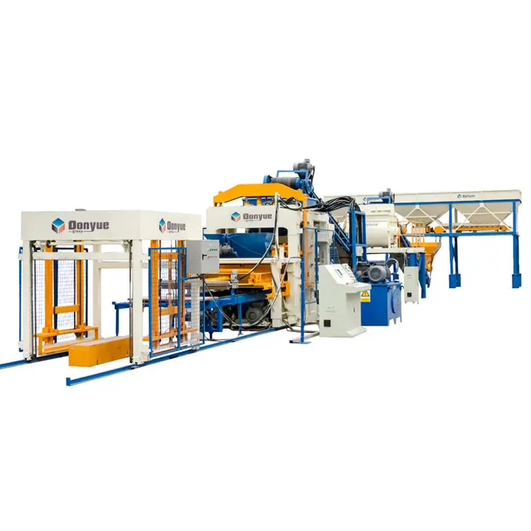 Hot sale QT12-15 automatic hydraulic brick press machine presse brique brick making machine for business — view 1