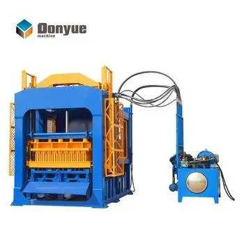 Full Automatic Paver Block Making Machine QT5-15 Cement Curbstone Making Machine Africa — view 1