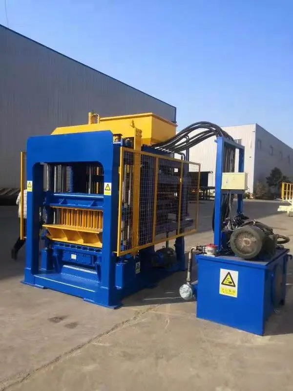 Full Automatic Paver Block Making Machine QT5-15 Cement Curbstone Making Machine Africa — image 5