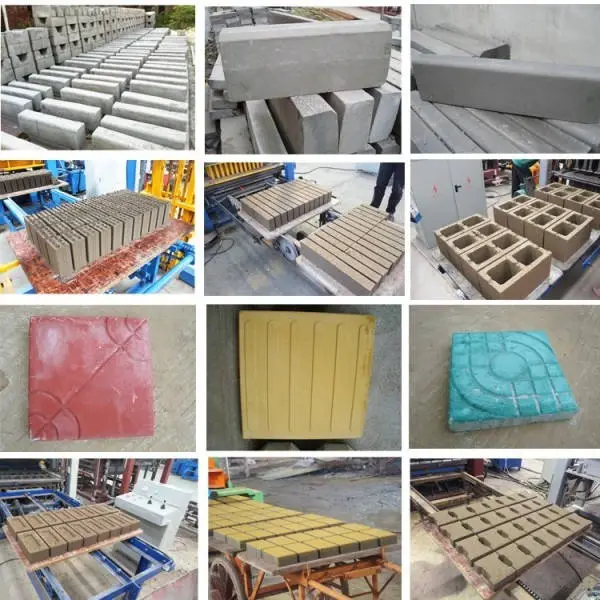 Qt8-15 Brick Making Machinery Cement Tile Making Machinery Interlock Tile Making Machine — image 7