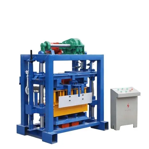 Cheap Concrete Block Making Machine Cheap Concrete Block Making Machine De Fabrication Des Brique Bloc Ciment Price — view 1