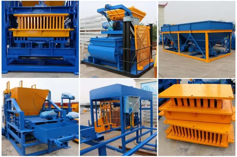 QT 4-15 Factory Direction Ship and Visit the Fully Automatic Brick Making Machine — image 6