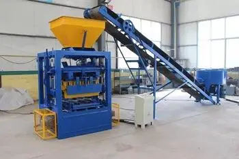 QT4-24 Semi-Automatic Small Manual Blocks Making Machine Efficient Brick Production Line Concrete Material Quality Bearing Price — image 4