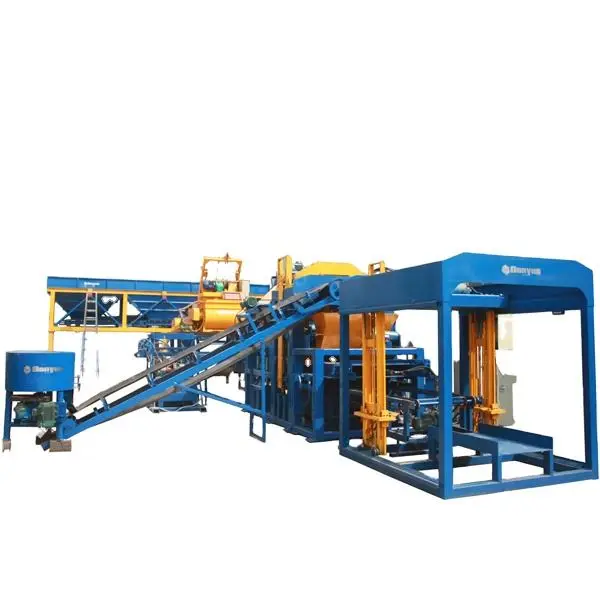 Full Automatic Interlocking Brick Making Machine Best Price QT10-15 Machine for Concrete Blocks Making — image 5