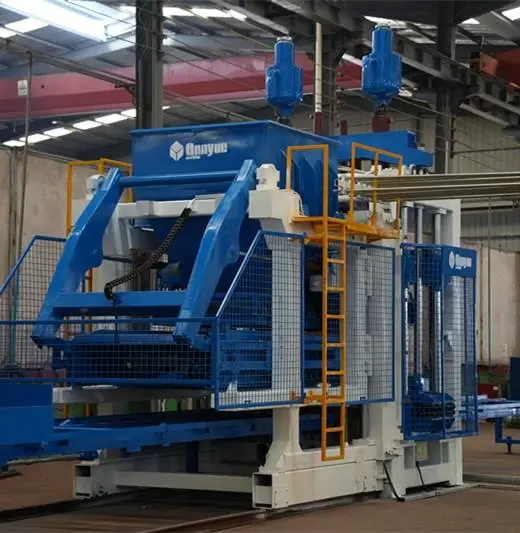 Dongyue QT18-15 Fully Automatic Concrete Hollow Paving Block Making Machine With Curing System for Production Line — image 3