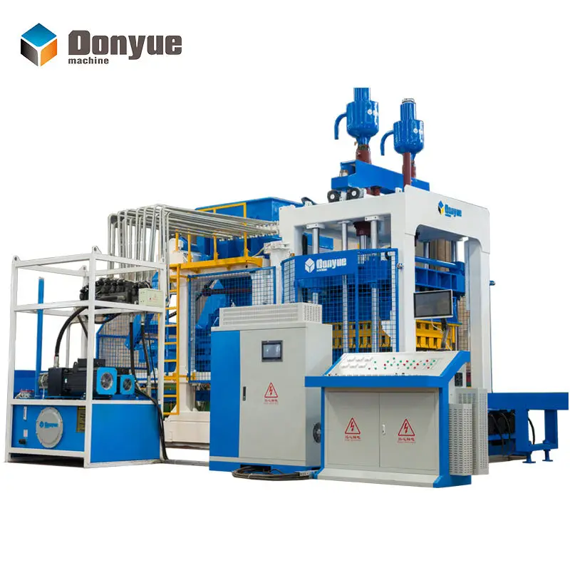 High Quality QT18-15 Fully Automatic Industrial Concrete Block Making Machine Automatic Brick Making Machine in Ethiopia — image 3