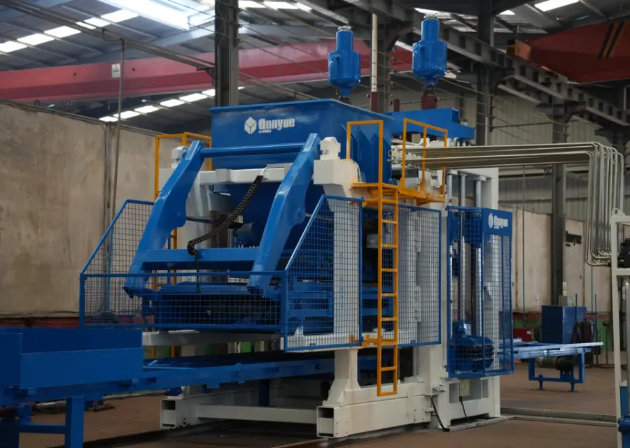 QT18-15 Fully Automatic Concrete Block Making Machine High Capacity Cement Brick Production Line Industrial Hydraulic Machinery — image 7