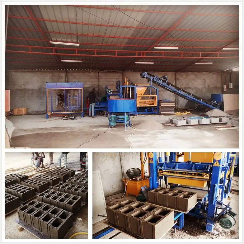 Low Cost Hot Sale Dongyue QT4-15 Block Machine Making Automatic Concrete Machinery Small Business Machine Ideas — image 7