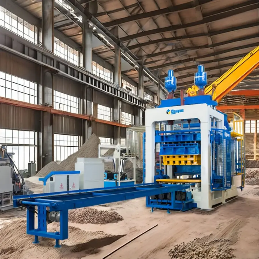 QT18-15 Block Making Machine Automatic for Cement Concrete Block Plant with ISO 9001 — image 3